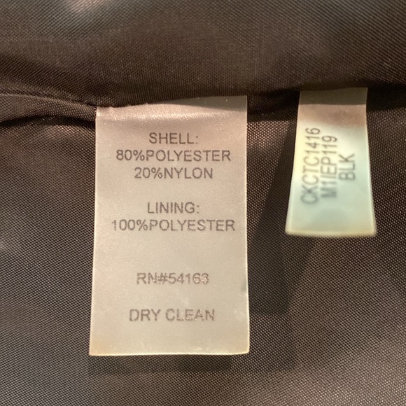 Calvin Klein sequenced blazer with matching tank top - Picture 6 of 6